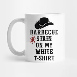 Barbecue Stain On My White Mug